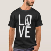 Tower Love Air Traffic Control Controller Aviation T-shirt (Voorkant)