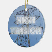 Tower met hoge spanning keramisch ornament (Links)