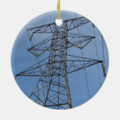 Tower met hoge spanning keramisch ornament (Achterkant)