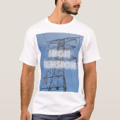 Tower met hoge spanning t-shirt (Voorkant)
