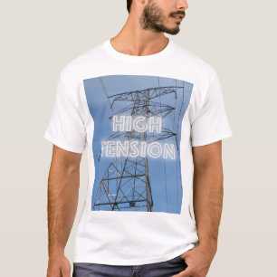 Tower met hoge spanning t-shirt