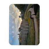 Tower of London bij zonsondergang koelkast magneet (Verticaal)