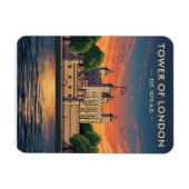 Tower of London bij zonsondergang Magneet (Horizontaal)