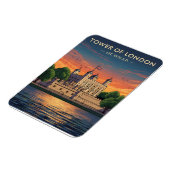 Tower of London bij zonsondergang Magneet (Linkerzijde)