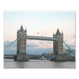Tower of London Bridge Print, Hi Definition Foto Afdruk