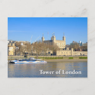 Tower of London, Briefkaart Verenigd Koninkrijk