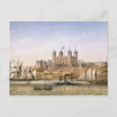 Tower of London, c.1862 (kleurenlitho) Briefkaart (Voorkant)