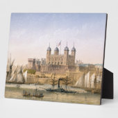 Tower of London, c.1862 (kleurenlitho) Fotoplaat (Zijkant)