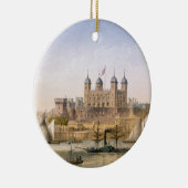 Tower of London, c.1862 (kleurenlitho) Keramisch Ornament (Rechts)