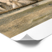 Tower of London, c.1862 (kleurenlitho) Poster (Hoek)