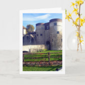 Tower of London Castle, Engeland Kaart (Gele Bloem)