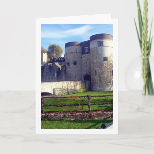 Tower of London Castle, Verenigd Koninkrijk Kaart (Voorkant)