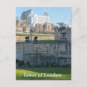 Tower of London, Engeland Briefkaart