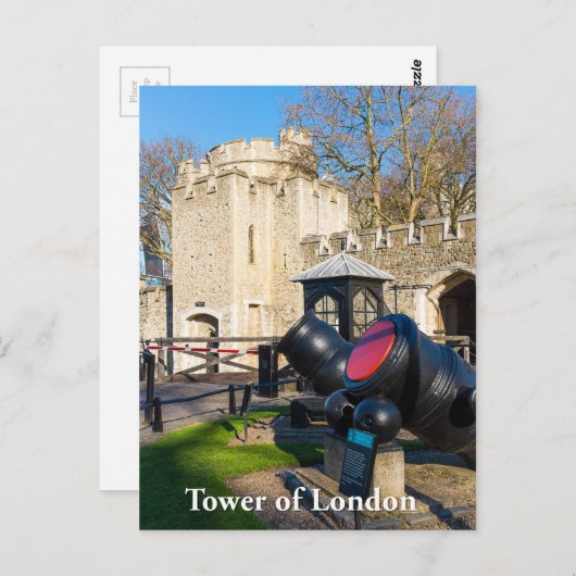 Tower of London, Engeland Briefkaart (Voorkant / Achterkant)