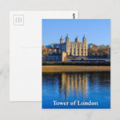 Tower of London, Engeland Briefkaart (Voorkant / Achterkant)