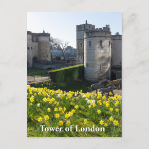 Tower of London, Engeland Briefkaart