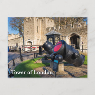 Tower of London, Engeland Briefkaart