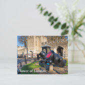 Tower of London, Engeland Briefkaart (Staand voorkant)