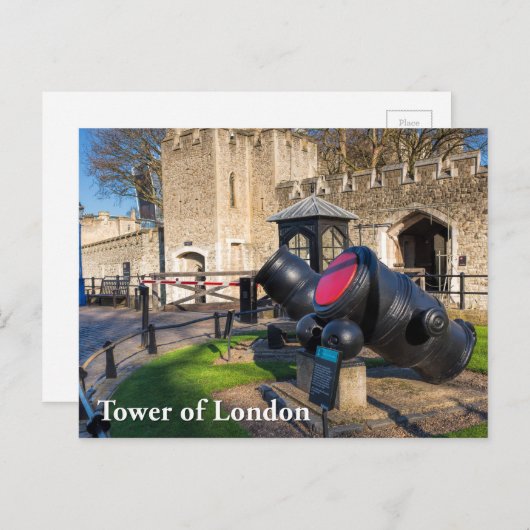 Tower of London, Engeland Briefkaart (Voorkant / Achterkant)