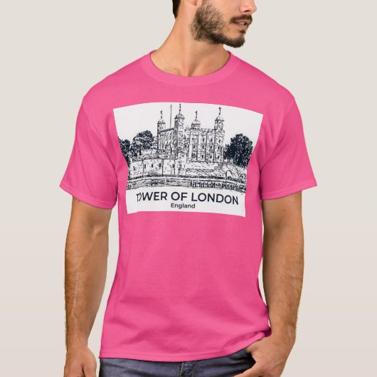 Tower of London - Engeland T-shirt (Voorkant)
