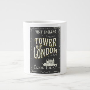 Tower of London Engeland vintage poster Grote Koffiekop