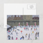 Tower of London Ice Rink 2015 Briefkaart (Voorkant / Achterkant)