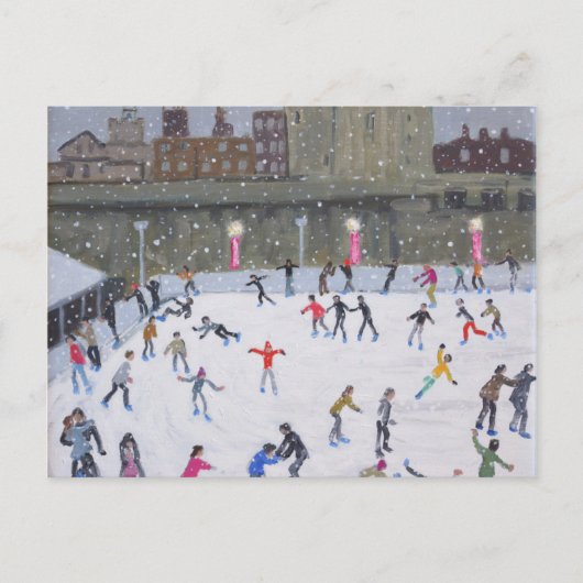 Tower of London Ice Rink 2015 Briefkaart (Voorkant)