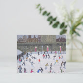 Tower of London Ice Rink 2015 Briefkaart (Staand voorkant)