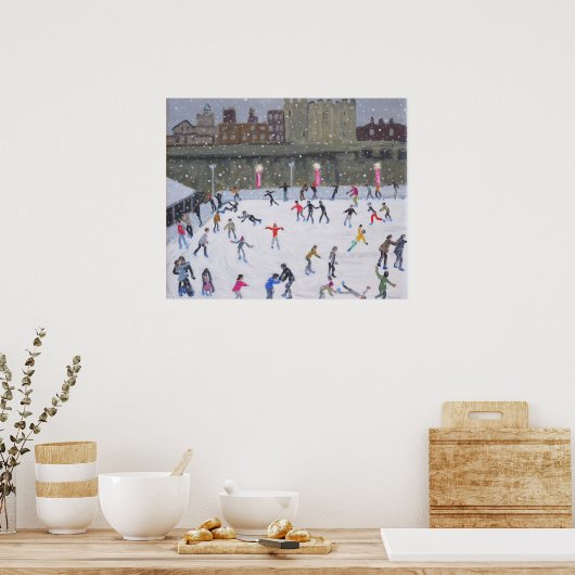 Tower of London Ice Rink 2015 Poster (Keuken)