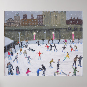Tower of London Ice Rink 2015 Poster