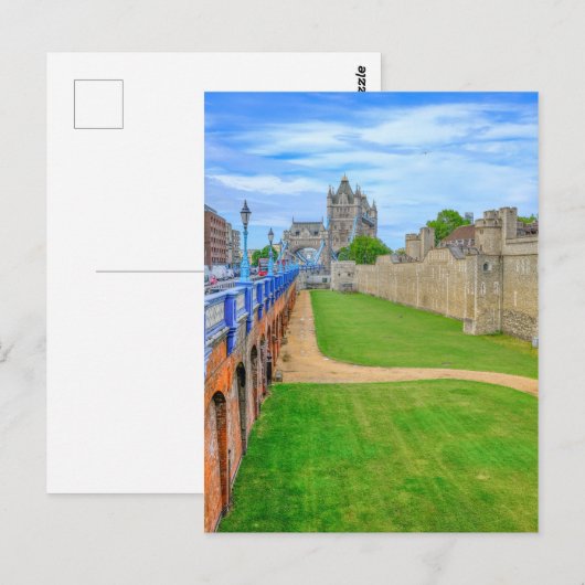 Tower of London, Londen, Verenigd Koninkrijk Briefkaart (Voorkant / Achterkant)