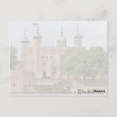 Tower of London - London England Briefkaart (Achterkant)