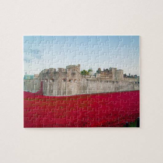 Tower of London November Poppies Legpuzzel (Horizontaal)