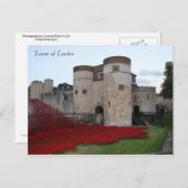 Tower of London Post Card Briefkaart (Voorkant / Achterkant)