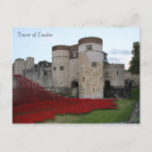 Tower of London Post Card Briefkaart (Voorkant)