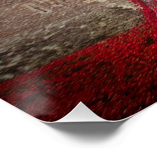 Tower of London Red Poppies Perfect Poster (Hoek)