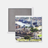 TOWER OF LONDON VAN MOJISOLA A OKUBULE FOTOGRAFIE MAGNEET (Voorkant / Achterkant)