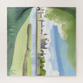 Tower of London | Waterverf landschap VK Legpuzzel (Horizontaal)