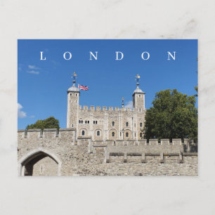 Tower of London White Tower uitzicht briefkaart