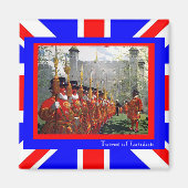 Tower of London Yeomen Warders (Beefeater Guards) Magneet (Voorkant)