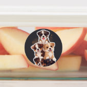 Tower of Puppies - Schattigee en gezonde huisdiere Labels (Aangebracht)