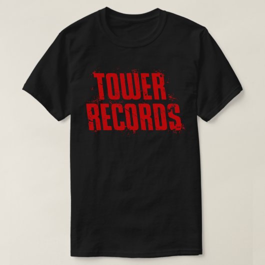 Tower Records Grunge T-shirt (Design voorkant)