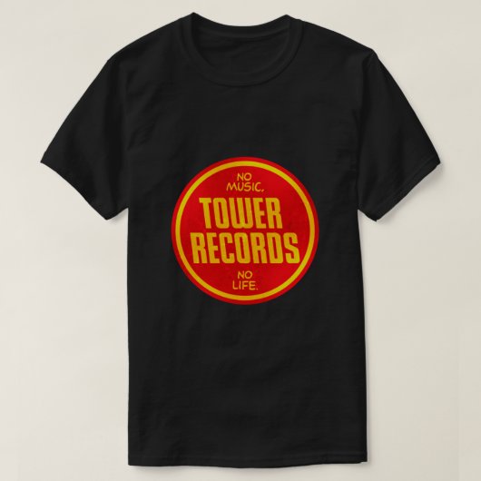 Tower Records Klassiek T-shirt (Design voorkant)