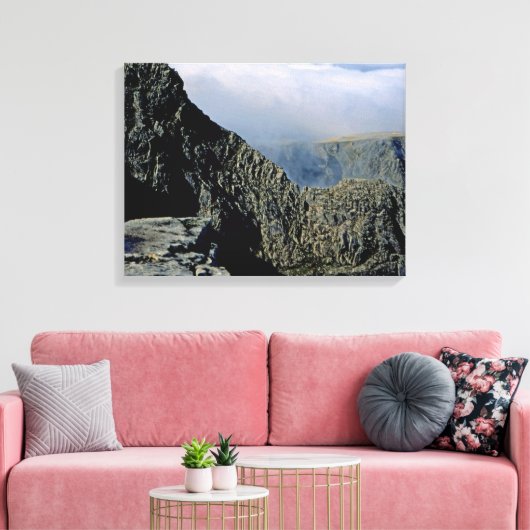 Tower Ridge Ben Nevis Schotland Canvas Afdruk (Insitu (Woonkamer))