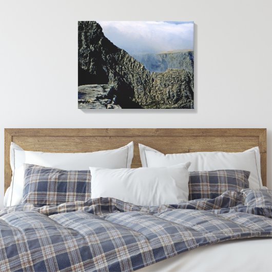 Tower Ridge Ben Nevis Schotland Canvas Afdruk (Insitu (Slaapkamer))