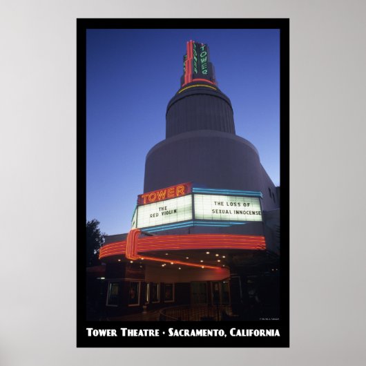 Tower, Sacramento-Poster Poster (Voorkant)