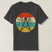 Tower Signal Ham Radio  Retro Ham Radio Ope T-shirt (Design voorkant)