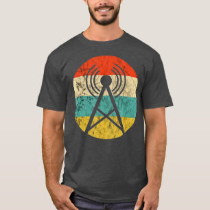 Tower Signal Ham Radio  Retro Ham Radio Ope T-shirt