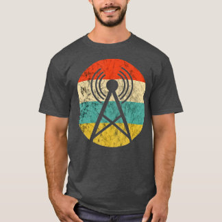 Tower Signal Ham Radio  Retro Ham Radio Ope T-shirt