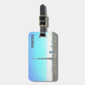 Tower Tokyo Bagagelabel (Voorkant verticaal)